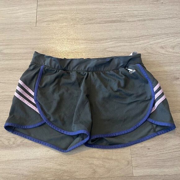 Adidas athletic elastic waist short shorts size medium - Picture 1 of 8